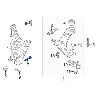 Kia OE - Rear Suspension Control Arm Bolt
