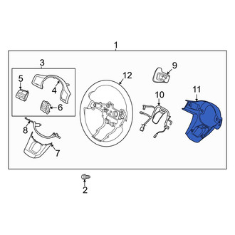 Kia OE - Steering Wheel Back Cover