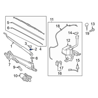 Kia OE - Wiper Arm Nut