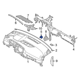 Kia OE - Front Left Dashboard Air Vent Trim