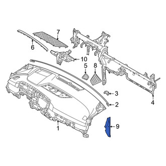 Kia OE - Left Instrument Panel Side Cover