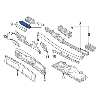 Kia OE - Left Instrument Panel Trim Panel