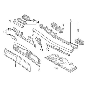 Kia OE - Instrument Panel Components