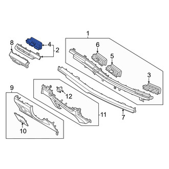 Kia OE - Front Left Dashboard Air Vent