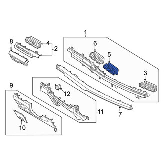 Kia OE - Center Right Dashboard Air Vent