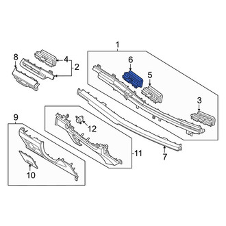 Kia OE - Center Left Dashboard Air Vent