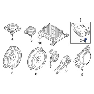 Kia OE - Left Radio Bracket