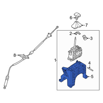 Kia OE - Automatic Transmission Shift Lever Bracket