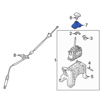 Kia OE - Automatic Transmission Shift Lever Boot