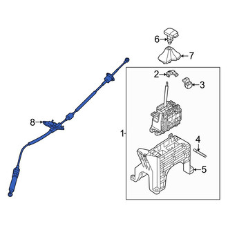 Kia OE - Automatic Transmission Shifter Cable