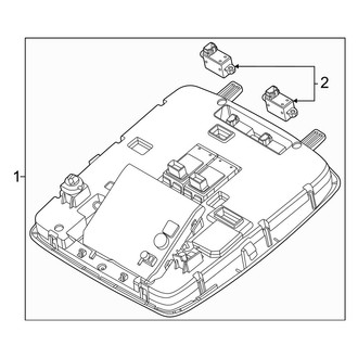 Kia OE - Overhead Console