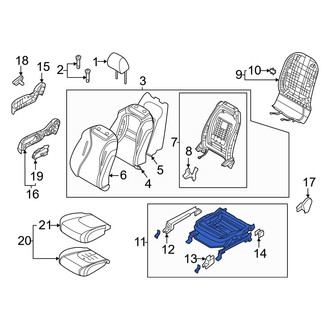 Kia OE - Front Right Seat Track