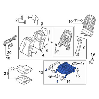 Kia OE - Front Right Seat Track