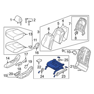 Kia OE - Front Left Seat Track