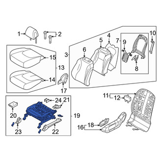 Kia OE - Front Left Seat Track