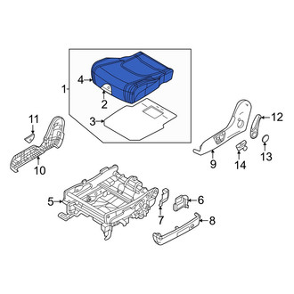 Kia OE - Center Left Seat Cover