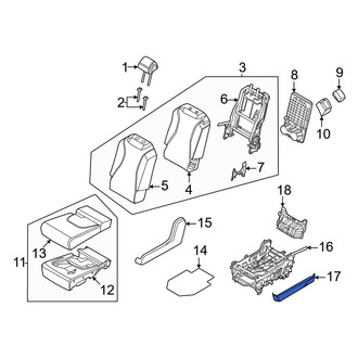 Kia OE - Seat Frame Cap