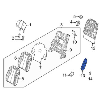 Kia OE - Center Left Seat Armrest