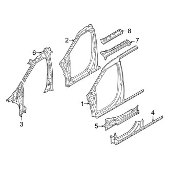 Kia OE - Pillars, Rocker & Floor - Aperture Panel