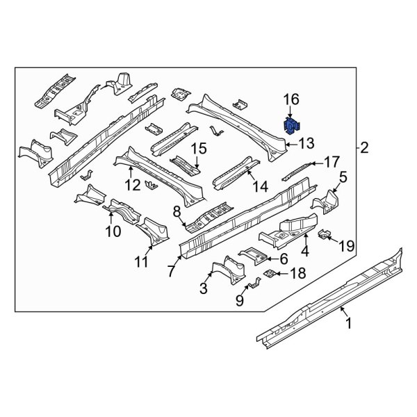 Seat Track Support