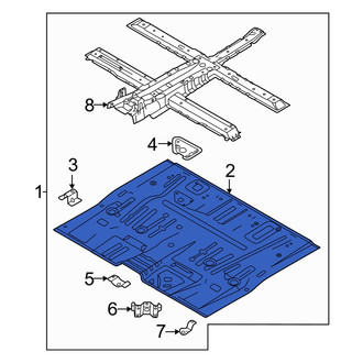Kia OE - Front Floor Pan
