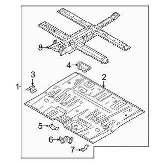 Kia OE - Front Floor Pan