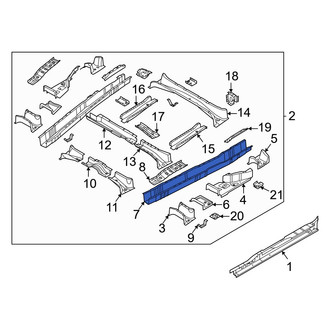 Kia OE - Right Floor Side Rail