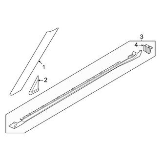 Kia OE - Pillars, Rocker & Floor - Exterior Trim