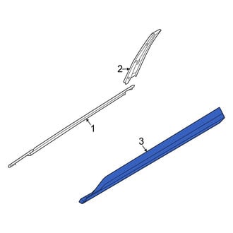 Kia OE - Front Left Door Molding