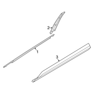 Kia OE - Front Door - Exterior Trim