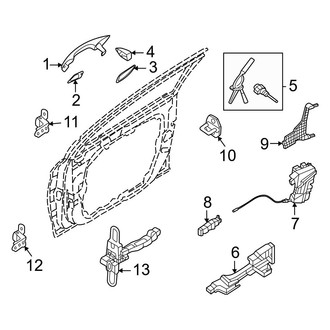 Kia OE - Front Door - Lock & Hardware