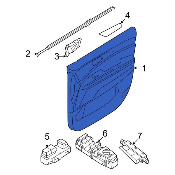 Door Interior Trim Panel