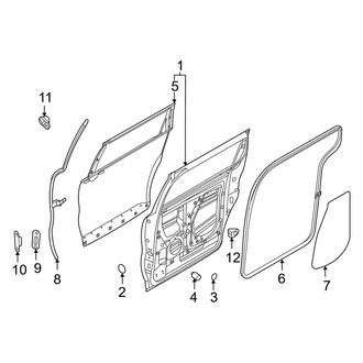 Kia OE - Side Loading Door - Door & Components