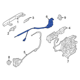 Kia OE - Rear Left Sliding Door Latch