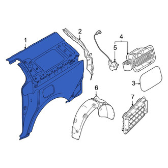 Kia OE - Rear Left Quarter Panel