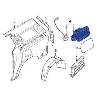 Kia OE - Rear Fuel Filler Housing