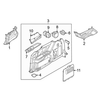 Kia OE - Quarter Panel - Interior Trim