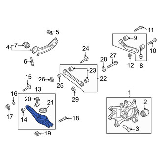 Kia OE - Front Right Suspension Control Arm