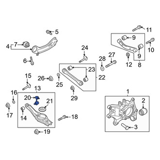 Kia OE - Rear Suspension Stabilizer Bar Link