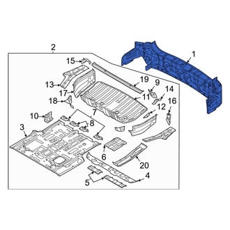Kia OE - Rear Rear Body Panel