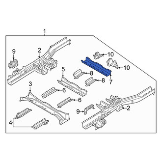 Kia OE - Front Floor Pan Crossmember