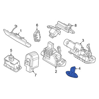 Kia OE - Rear Liftgate Lock Striker Plate