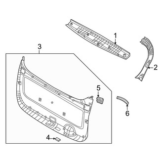 Kia OE - Lift Gate - Interior Trim