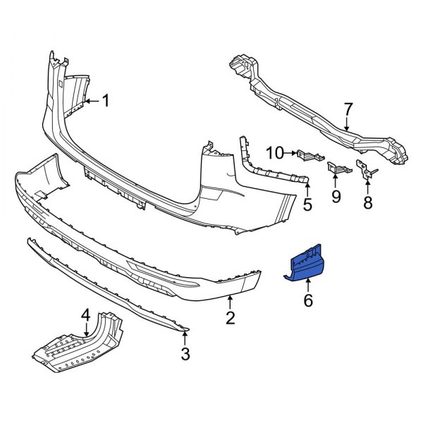 Bumper Cover Bracket