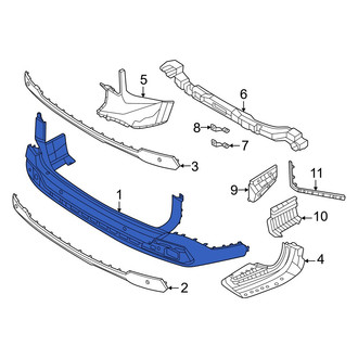 Kia OE - Front Lower Bumper Cover
