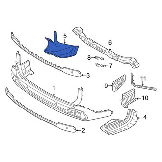 Kia OE - Rear Left Bumper Corner Cover