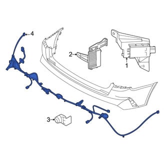 Kia OE - Rear Parking Aid System Wiring Harness