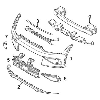 Kia OE - Front Bumper & Grille - Bumper & Components (GT-Line)