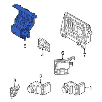 Kia OE - Front Cruise Control Distance Sensor