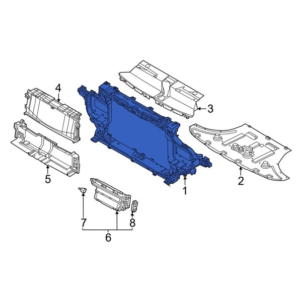 Radiator Support Panel